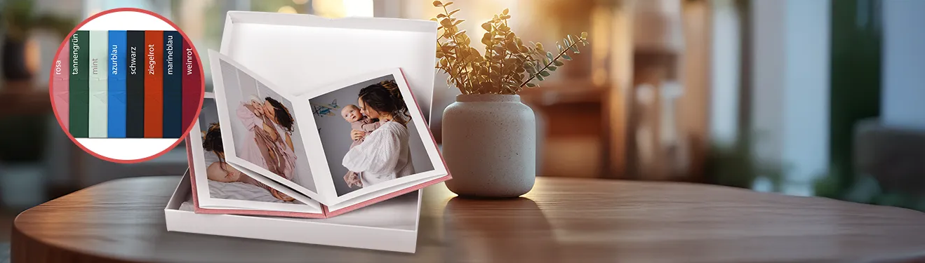 Kompakte Erinnerungen zum Aufklappen – Gestaltet dieses Leporello in der ROSSMANN Fotowelt mit euren zehn Lieblingsfotos.