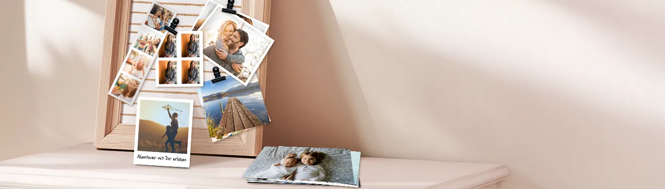Eine Auswahl hochwertiger Fotoabzüge. Lasst eure schönsten Erinnerungen als ROSSMANN Fotos in eurer Wunschgröße entwickeln.