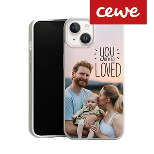 Eine personalisierte Handyhülle mit einem individuellem Bilddruck, die das Smartphone schützt.