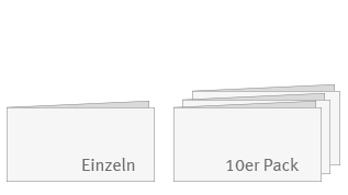 Tolle Grusskarten selbst gestalten. Sie koennen verschiedene Formate bestellen. Zum Beispiel sind sie in einem langen queren Format und im 10er Format erhaeltlich.