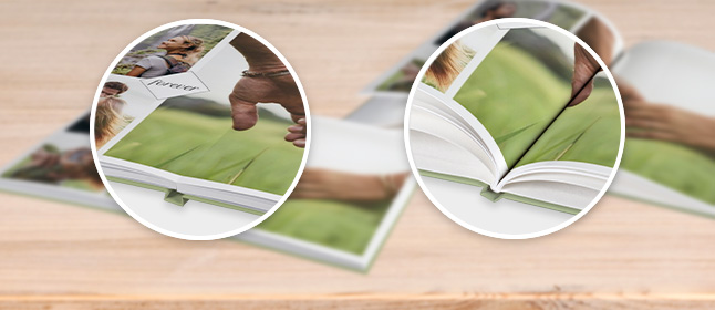 Schnell Ihr Fotobuch online erstellen und erfahren, welcher Unterschied zwischen Echtfoto- und Digitaldruckpapier besteht. Bauen Sie sich selbst Ihr Fotobuch zusammen.