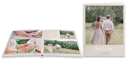 Hochwertiges Fotobuch selbst erstellen mit eigenen Bildern. Tolle Hintergrundfarben, bunte Cliparts und viele Schriften zum Einfuegen. Jetzt Format aussuchen.