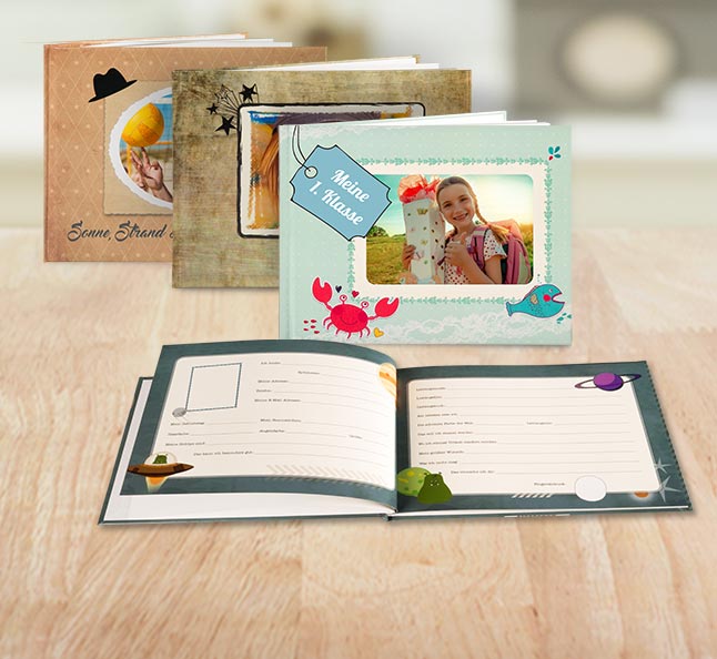 Personalisierte Geschenke Schulanfang jetzt online bestellen in der ROSSMANN Fotowelt. Entwerfen Sie jetzt Ihr eigenes Freundebuch in verschiedenen Layouts.