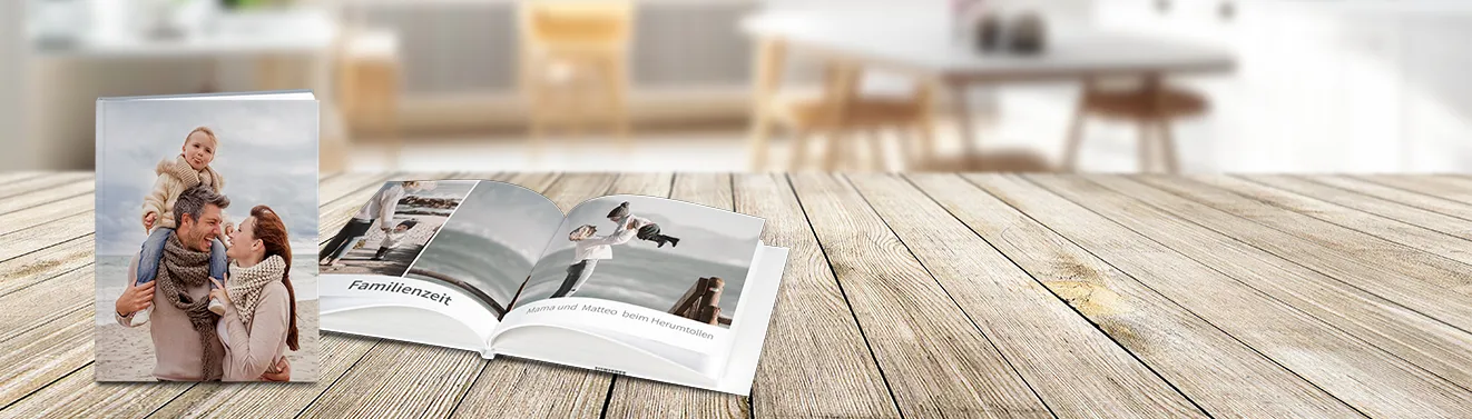 Fotobuch mit euren schönsten Fotos selbst gestalten Individuelles Fotobuch mit persönlichen Fotos von den Liebsten