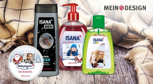 Einzigartige personalisierte Weihnachtsgeschenke in der ROSSMANN Fotowelt gestalten und direkt online bestellen.