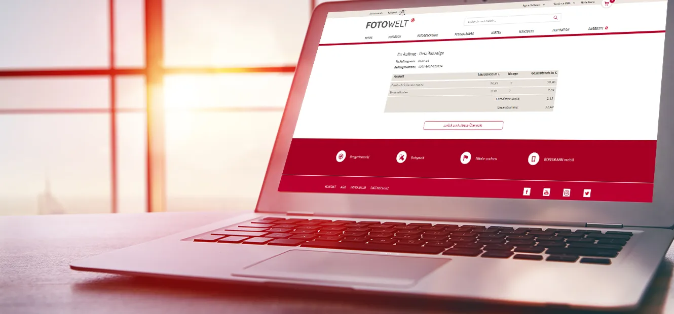 Hier kannst du den Auftragsstatus deiner Fotoprodukt-Bestellung prüfen, die du online aufgegeben hast. Halte dazu bitte deine 14-stellige Auftragsnummer bereit.