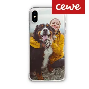 Eine personalisierte Handyhülle mit einem individuellem Bilddruck, die das Smartphone schützt.