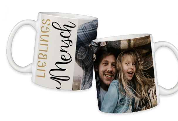 Hochwertige Tasse mit Foto gestalten und in der ROSSMANN Fotowelt bestellen. Fügt euer Lieblingsfoto in eine unserer tollen Design-Vorlagen ein und schon seid ihr fertig.