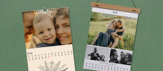 Tolle Geschenke nachhaltig in der ROSSMANN Fotowelt bestellen wie unsere Fotokalender. Das Papier stammt aus nachhaltiger Forstwirtschaft.