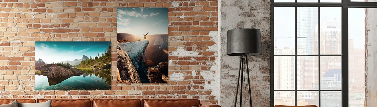 Poster mit lebendigen Farben und persönlichen Fotos. Gestaltet euer eigenes Poster in der ROSSMANN Fotowelt.