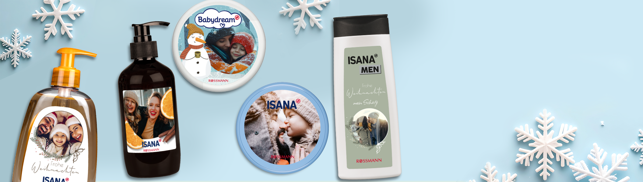 Individuell gestaltete Mein Design Pflegeprodukte mit Fotos. Personalisiert hier Fotogeschenke für besondere Momente.