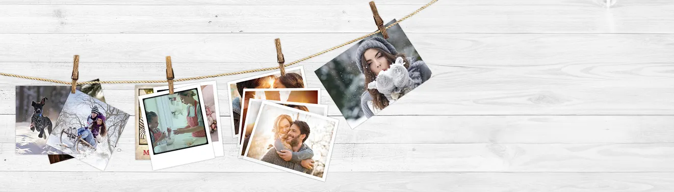 Eine Auswahl hochwertiger Fotoabzüge. Lasst eure schönsten Erinnerungen als Fotos in eurer Wunschgröße entwickeln.