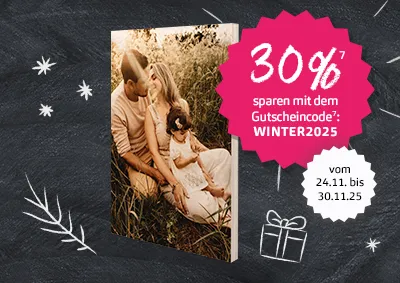 Spart 30% beim Foto auf Holz, bis zum 30.11.25