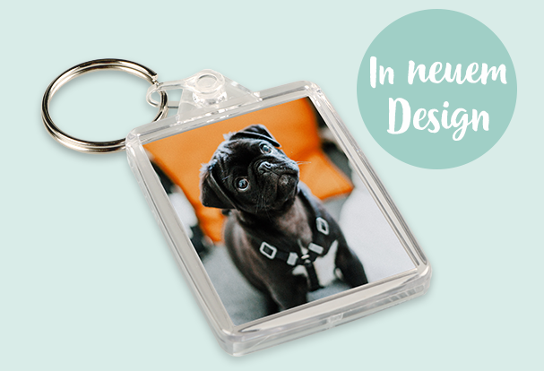 Foto-Schlüsselanhänger aus Acryl – neues Design