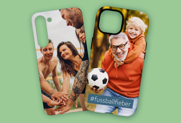 Designt eure eigene Handyhülle mit Mannschaftsfoto oder Fan-Momenten Personalisierte Handyhüllen mit Foto – für Fußballfans und sportliche Erinnerungen