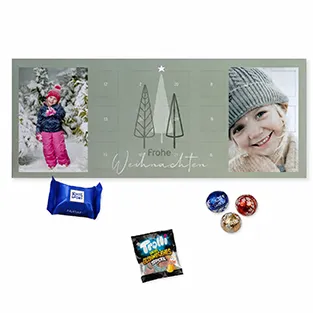 Bereitet euren Liebsten mit einem personalisierte Adventskalender Lindt ein besonderes Vorweihnachtsgeschenk! In der ROSSMANN Fotowelt könnt ihr euren Adventskalender individuell gestalten und eure Lieblingsfüllung wählen.
