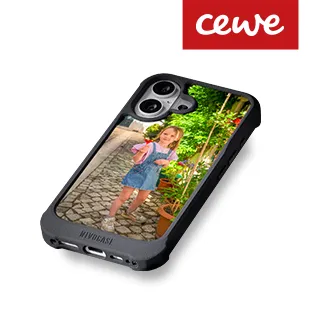 Eine personalisierte Handyhülle mit einem individuellem Bilddruck, die das Smartphone schützt.