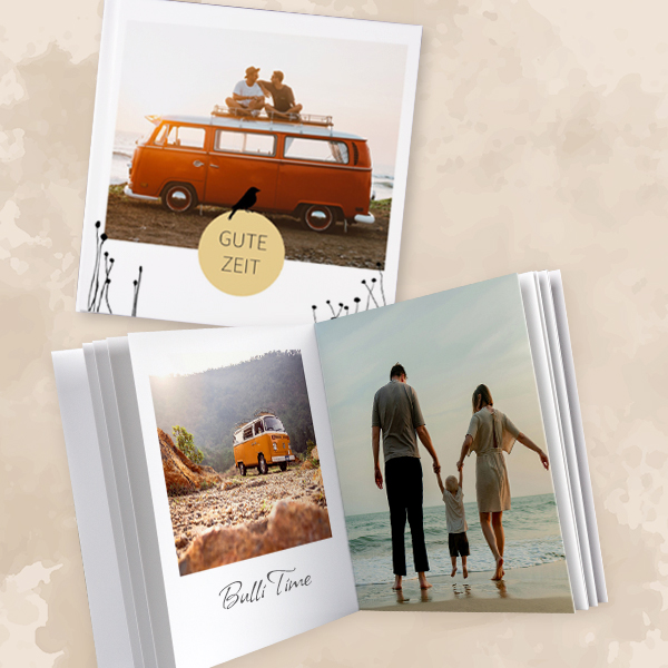 Fotobuch erstellen Persönlich gestaltetes Fotobuch mit Urlaubs- und Familienfotos