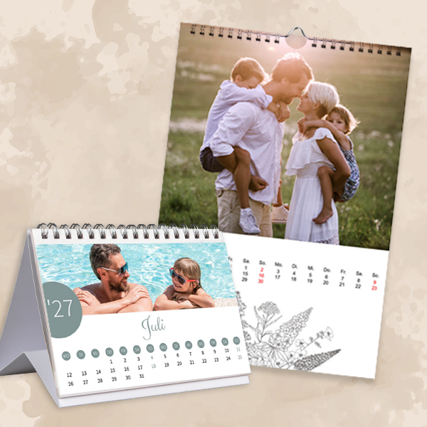 Fotokalender gestalten Individuelle Foto-Wand- und Tischkalender mit persönlichen Erinnerungen