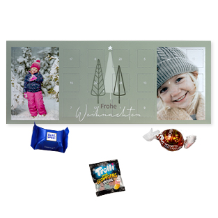 Bereitet euren Liebsten mit einem personalisierte Adventskalender Lindt ein besonderes Vorweihnachtsgeschenk! In der ROSSMANN Fotowelt könnt ihr euren Adventskalender individuell gestalten und eure Lieblingsfüllung wählen.