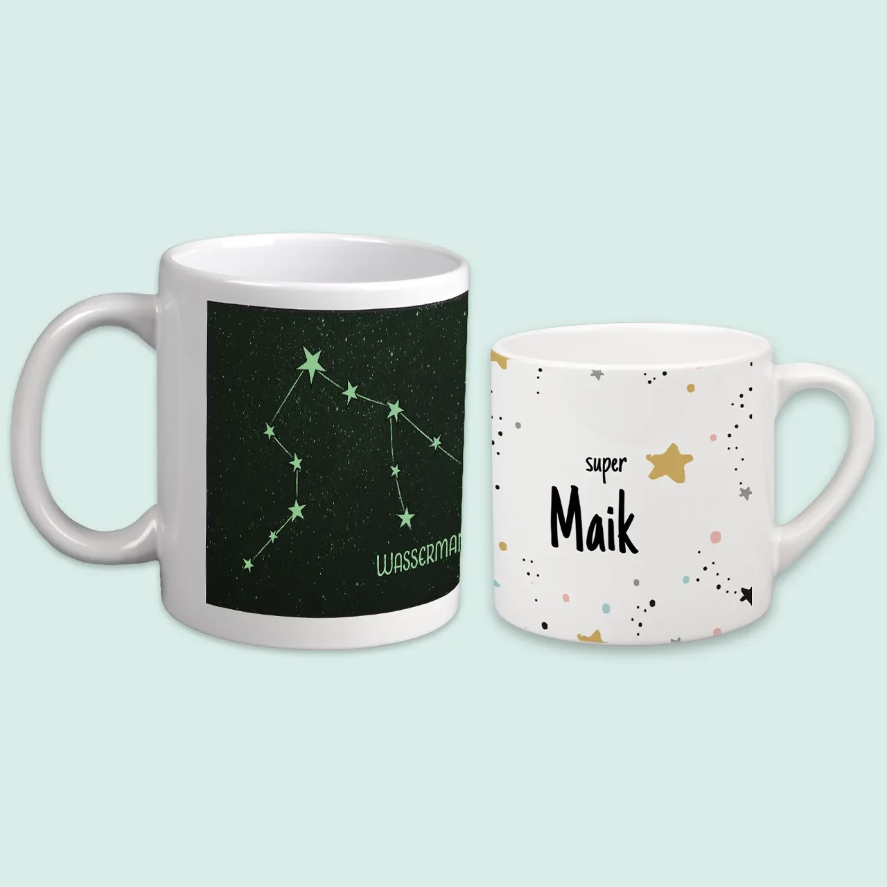 Besondere Tasse selbst gestalten, mit Gravur oder Leuchteffekt Tasse selbst gestalten mit einem besonderen Touch in der ROSSMANN Fotowelt. Eine Tasse mit Gravur oder Leuchteffekt bringt Abwechslung in euren Küchenschrank.