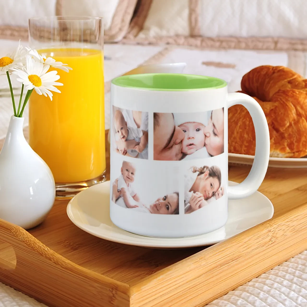 Gestaltet eure personalisierte Tasse nach euren Wünschen und haltet die schönsten Momente immer griffbereit – einfach online mit unserer kostenlosen Software!