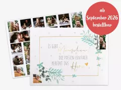 Mit dem herausnehmbaren Poster eures selbst gestalteten Adventskalenders ohne Schokolade bereitet ihr euren Liebsten auch über die Vorweihnachtszeit hinaus eine Freude.