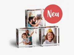 MIXBLOX® aus Acryl mit persönlichen Familienfotos