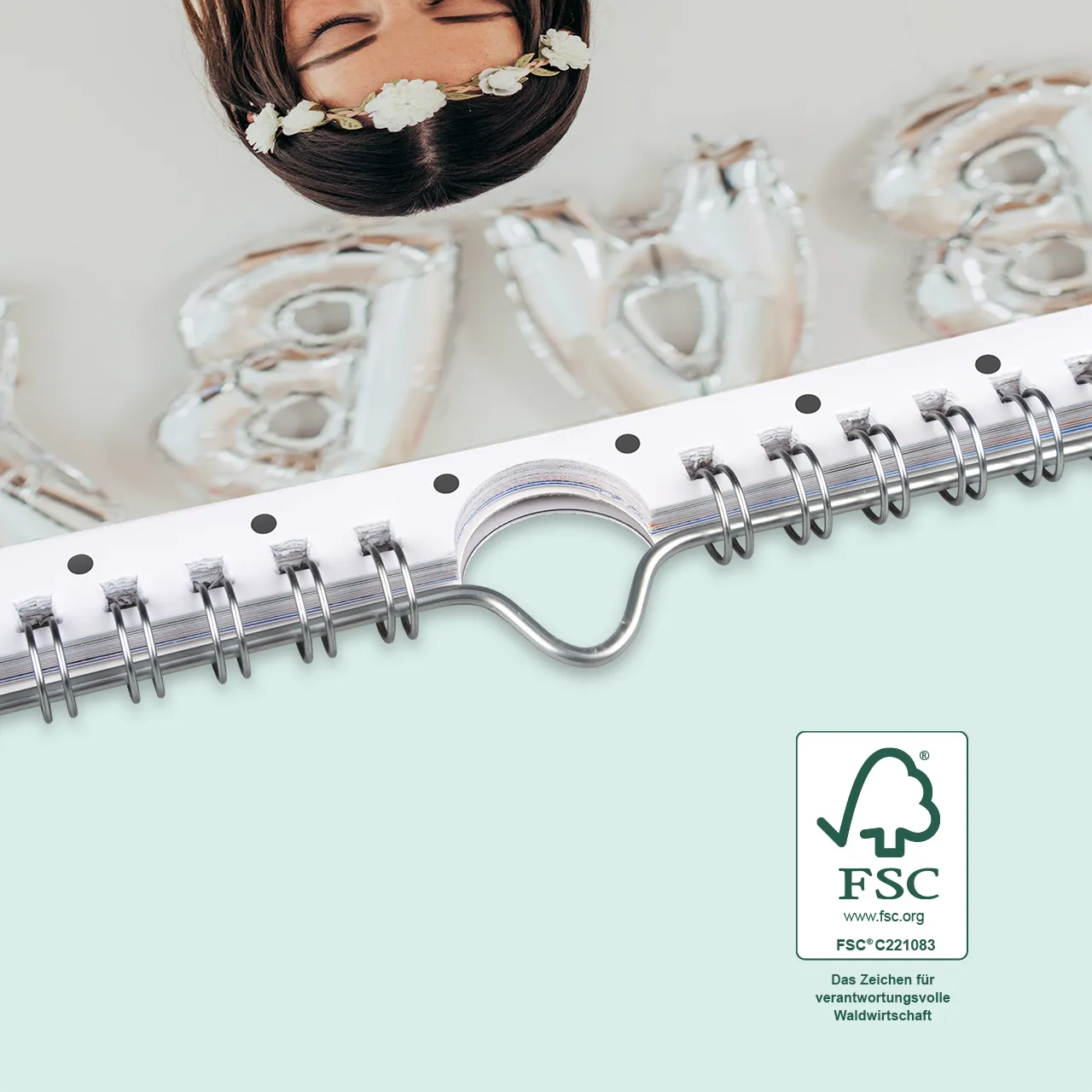 Wandkalender drucken auf FSC®-zertifiziertem Echtfotopapier