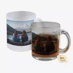 Glas mit Foto bedrucken, mit 300 ml Fassungsvermögen Das hochwertige Glas mit Gravur ist ein super Geschenk für Freunde und Familie. Lass eine liebe Botschaft oder die Namen eurer Liebsten auf dem Glas verewigen.