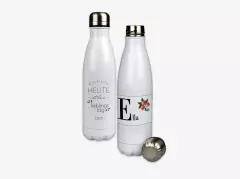 Hier Thermosflasche bedrucken lassen und stilvoll euer Getränk genießen. In der ROSSMANN Fotowelt könnt ihr eine weiße oder silberne Thermosflasche personalisieren.