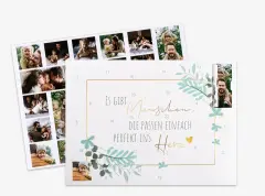 Mit dem herausnehmbaren Poster eures selbst gestalteten Adventskalenders ohne Schokolade bereitet ihr euren Liebsten auch über die Vorweihnachtszeit hinaus eine Freude.