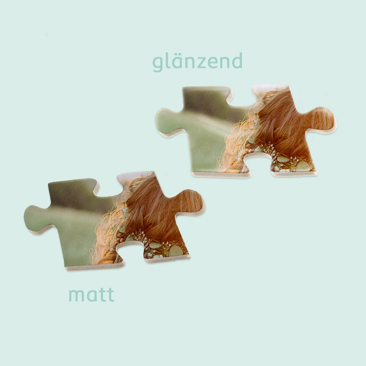Das Puzzle-Foto aus der ROSSMANN Fotowelt kann mit euren Lieblingsbildern in glänzend oder matt bedruckt werden. Hergestellt aus umweltfreundlichem Material.