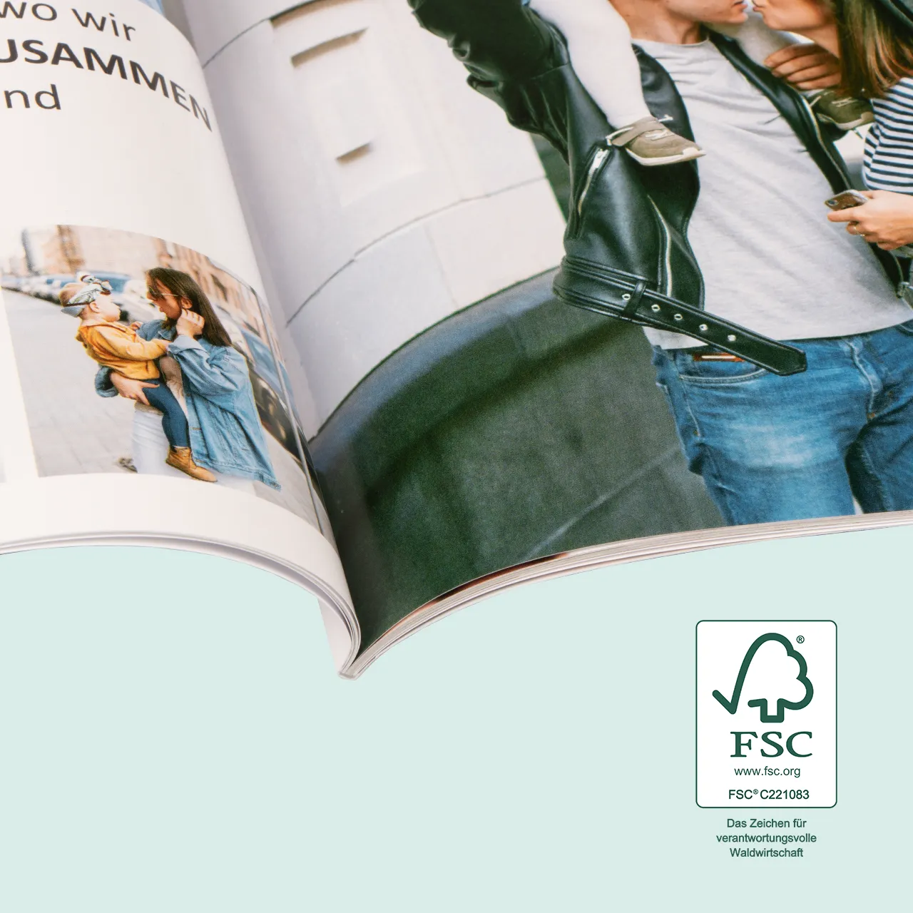 kleines Fotobuch, einzigartig, hochwertig, bis zu 200 Seiten