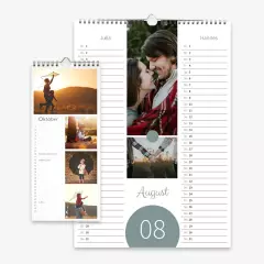 Individuellen Terminkalender selbst gestalten. In der ROSSMANN Fotowelt findet ihr zahlreiche Designvorlagen und Kalendarien. Mit praktischer Spiralbindung.