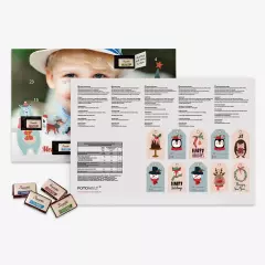 Mit einem personalisierten Adventskalender mit Schokolade wird die Vorweihnachtszeit besonders schön. Jeden Tag eine süße Sarotti-Überraschung genießen.