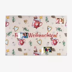 Entwerft einen Adventskalender ohne Schokolade und überrascht eure Liebsten mit persönlichen Fotos. Jetzt online in der ROSSMANN Fotowelt gestalten und bestellen!