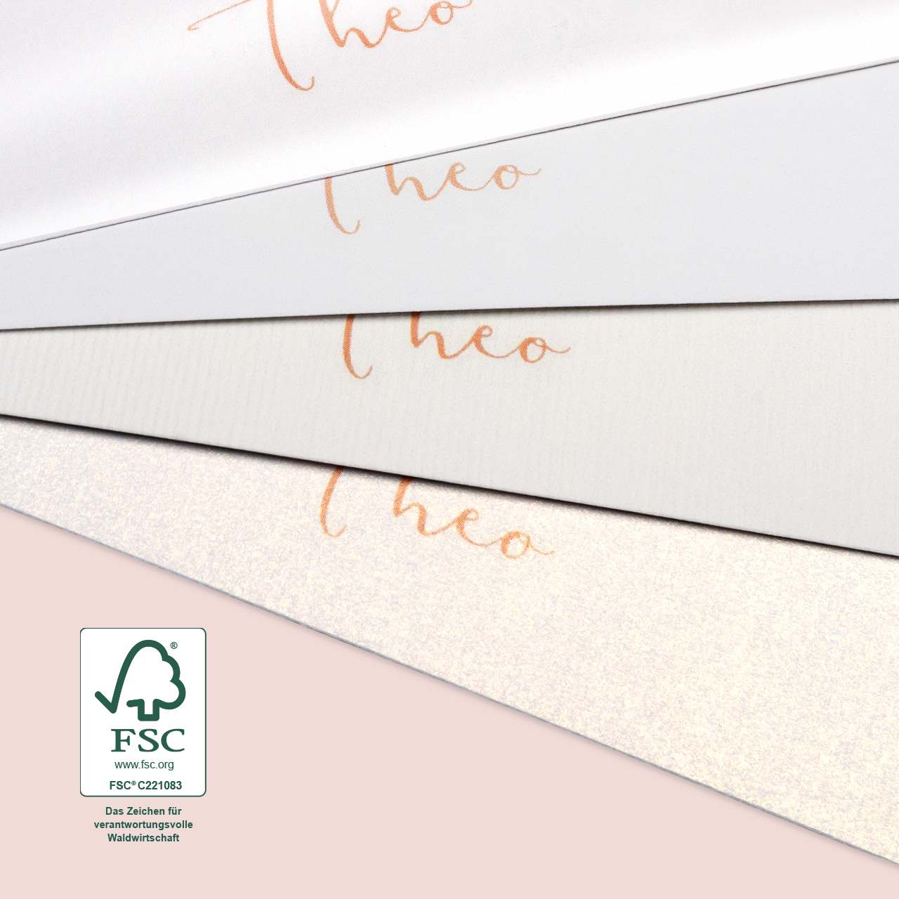 Fotogrußkarte drucken, verschiedene Papierarten, hochwertig