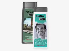 ISANA Men Duschgel personalisiert mit euren Fotos und individuellen Designs. Das Duschgel ist eine 3 in 1 Pflege für Körper, Gesicht und Haar und pH-hautfreundlich.