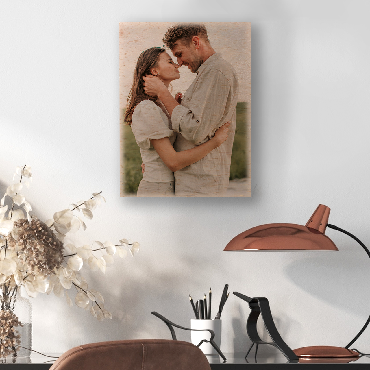 Lasst jetzt ein Foto auf Holz drucken. In der ROSSMANN Fotowelt könnt ihr euer Vintage-Look für das Wohnzimmer gestalten und bestellen. Jetzt loslegen.
