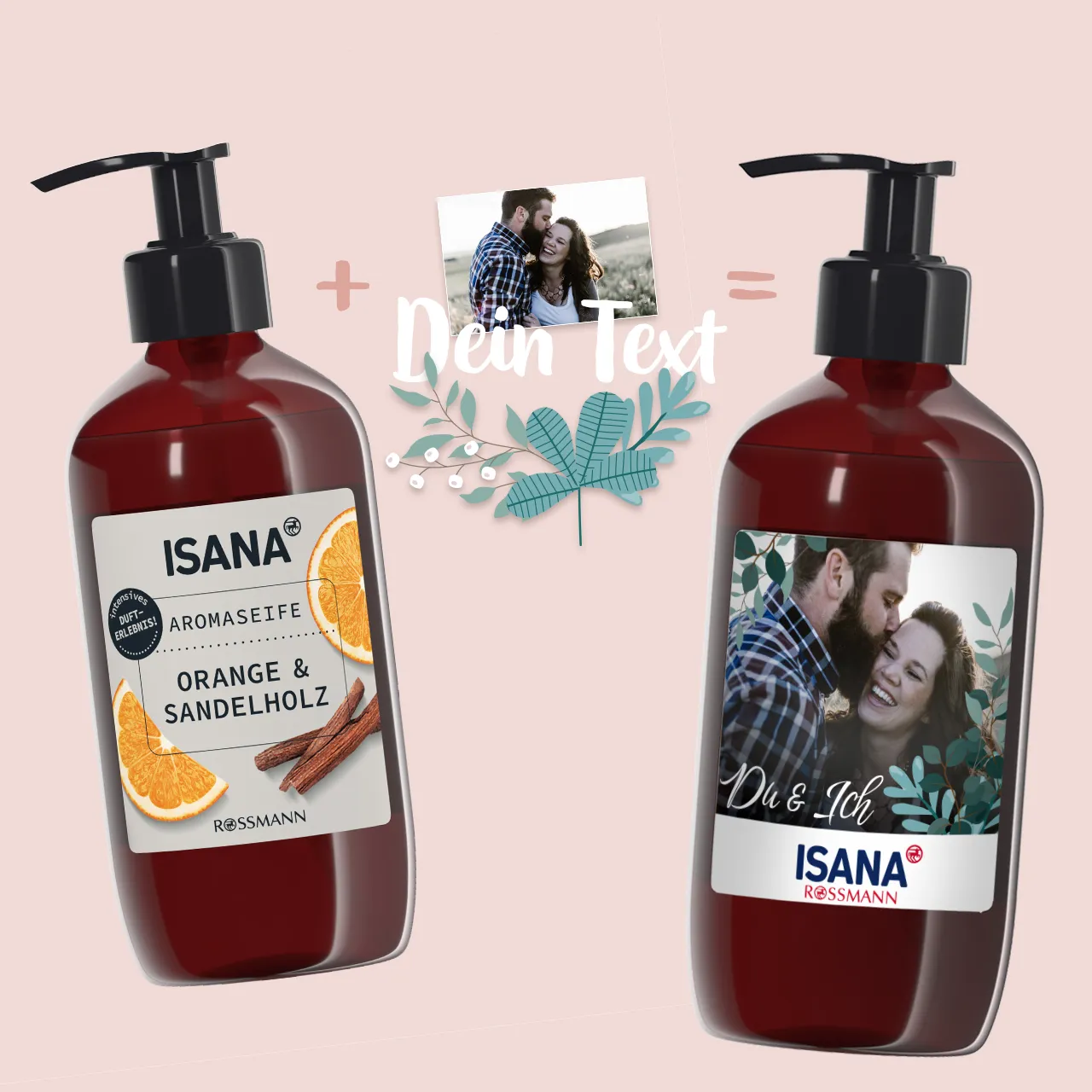Verwandelt eure Pflegeroutine in etwas Einzigartiges! In der ROSSMANN Fotowelt könnt ihr mit eurem Foto und Text eine Handseife personalisieren - Probiert es gleich aus! Handseife personalisieren mit Foto, Text und Designvorlagen